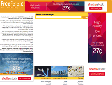 Tablet Screenshot of freefoto.com